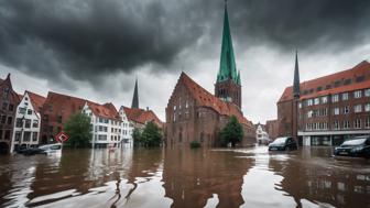 hochwasser luebeck karte aktuelle informationen und uebersicht der betroffenen gebiete