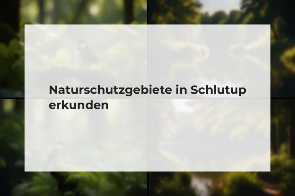 Naturschutzgebiete In Schlutup Erkunden Schlutup Online