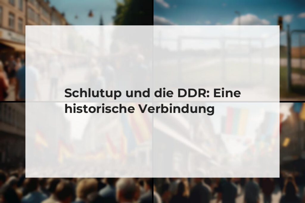Schlutup und die DDR