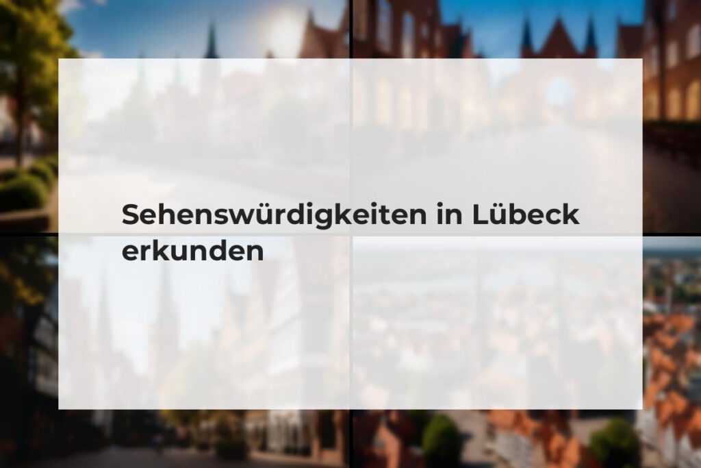 Sehenswürdigkeiten in Lübeck
